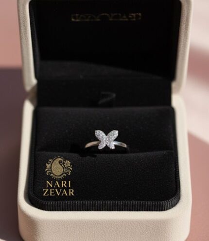 Sparkle Butterfly Ring