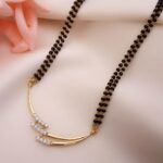 Dual-Curve Diamond Mangalsutra - Image 2