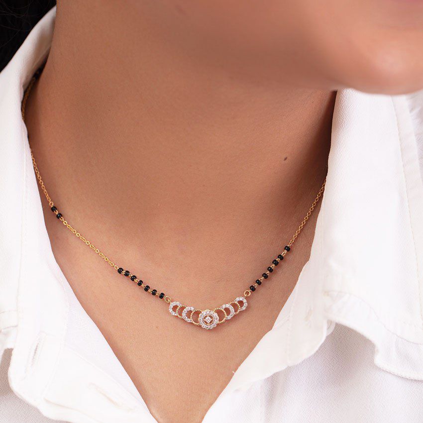 Elegant Circle Mangalsutra - Image 2