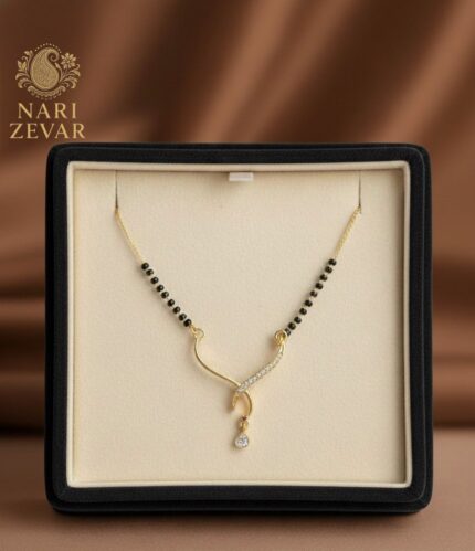 Graceful Swirl Mangalsutra