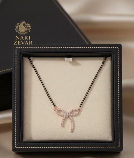 Elegant Bow Mangalsutra
