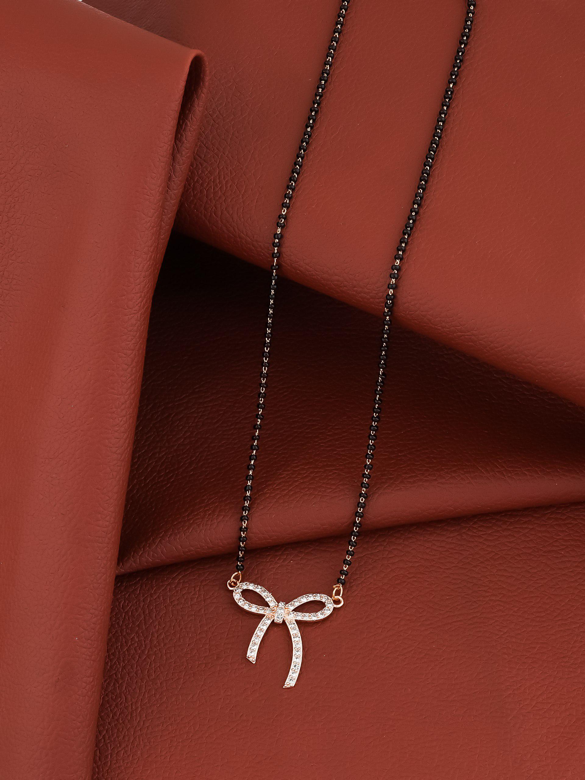 Elegant Bow Mangalsutra - Image 2