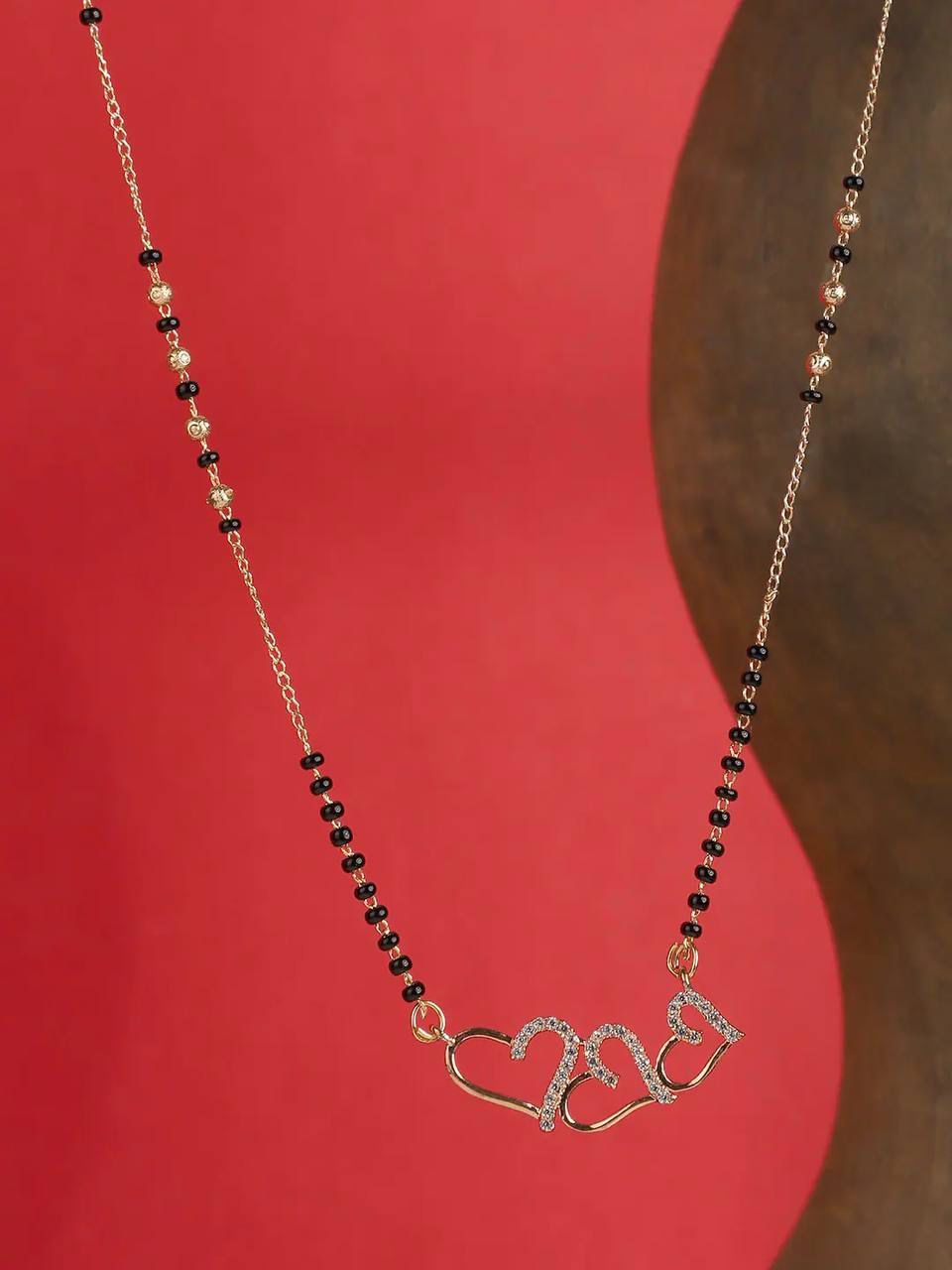 Triple Heart Mangalsutra - Image 2