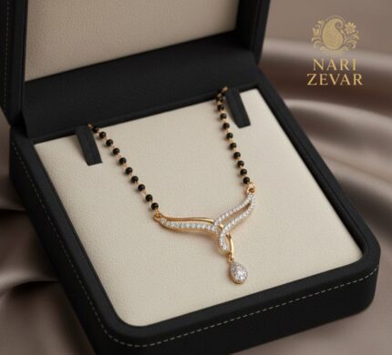 Graceful Swirl Mangalsutra