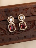 Ruby Glow Earrings - Image 5