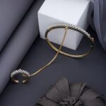 Elegant Diamond Bracelet & Ring Set - Image 2