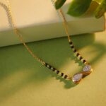 Infinity Gold Platted Mangalsutra - Image 5