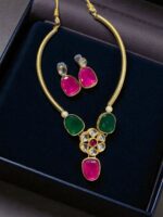 The Elegant Vibrant Stoned Necklace - Image 2