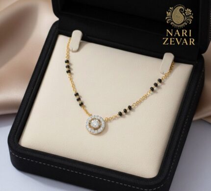 Circle Charm Mangalsutra