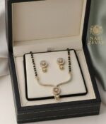 Circle Charm Mangalsutra Set