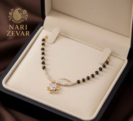 Elegant Floral Mangalsutra