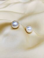 Classic Pearl Studs - Image 2