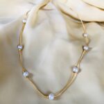Minimal Pearl Necklace - Image 2