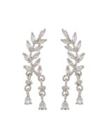 Leaf Drop Shine Earrings - Image 3