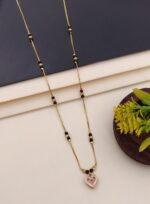 Heart Charm Mangalsutra - Image 2