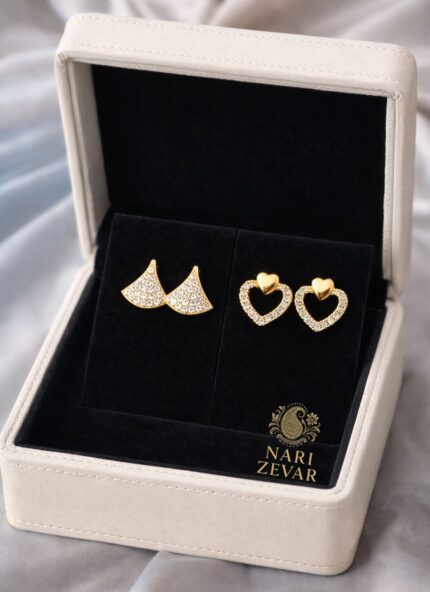 Elegant Duo Earrings Combo