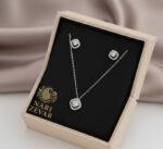 Minimal Chain & Earrings Combo - Image 3