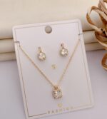 Minimal Chain & Earrings Combo - Image 4