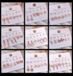 Rose Gold Earrings Combo - Image 2